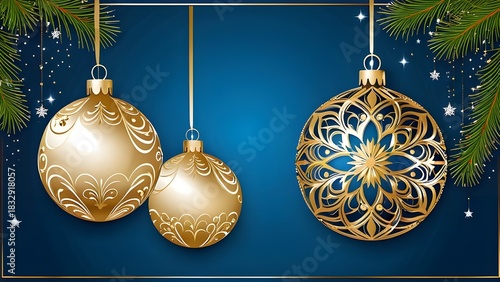 Focus on Elegance & Invitation)
A Royal Blue and Gilded Christmas:
The Ultimate in Holiday Sophistication and Festive Wishes.
Option 2 (Focus on Luxury & New Year)
Opulent Cheer and Golden Greetings:
