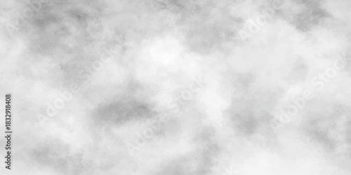 Abstract white smoke cloud texture on black background