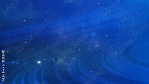 Abstract stars road background, creative 