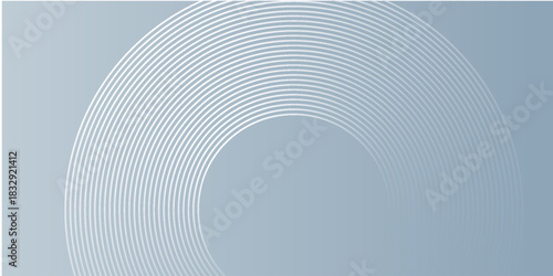 Abstract lines hexagon in gray background. Geometric stripe lines abstract