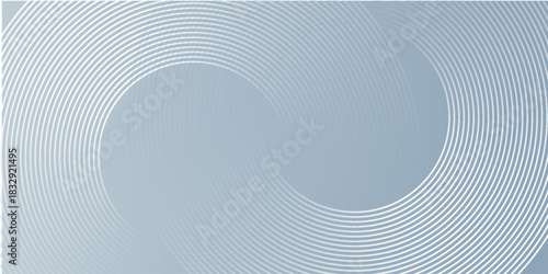 Abstract lines hexagon in gray background. Geometric stripe lines abstract