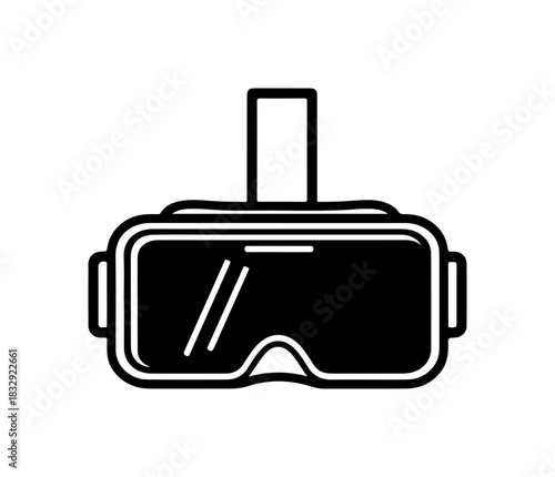 Modern VR headset for immersive digital experience