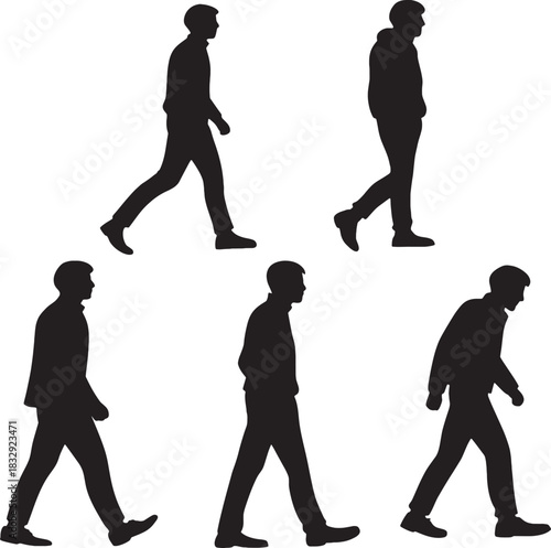 business people silhouettes