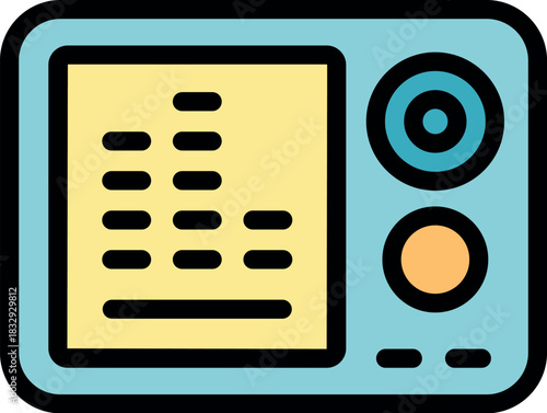 Voice recorder showing audio spectrum and recording buttons, ideal for podcasting and audio editing concepts