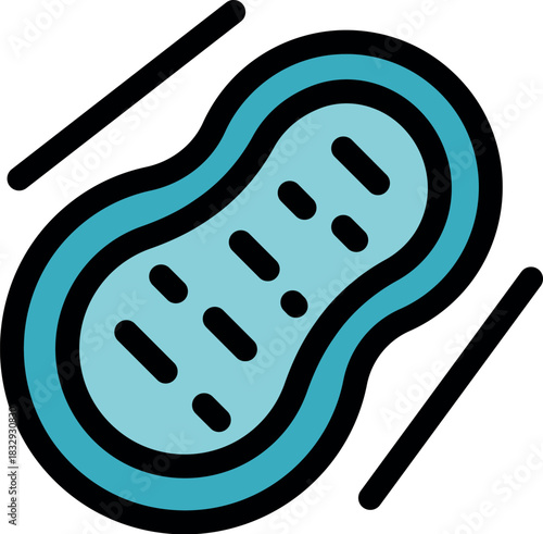 Sanitary napkin absorbing menstrual flow, feminine hygiene product for period days