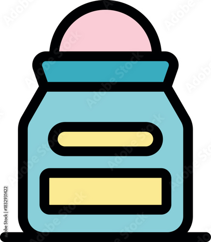 Open roll on deodorant providing refreshing and long lasting protection against sweat and odor, ensuring all day freshness