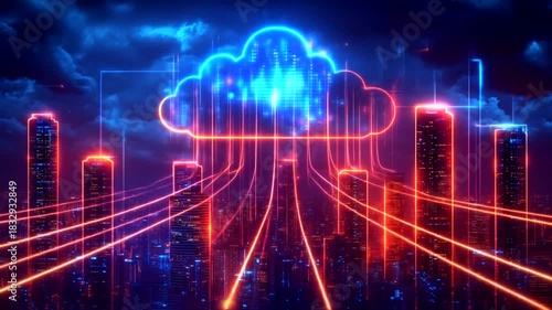 Neon cloud powers the cityscapes data