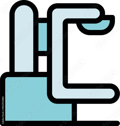 Coffee machine preparing a hot beverage with freshly ground coffee beans