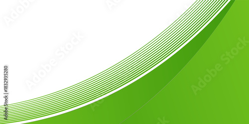 abstract elegant green curve background suit for banner, web, presentation, poster, brochure,eps.10