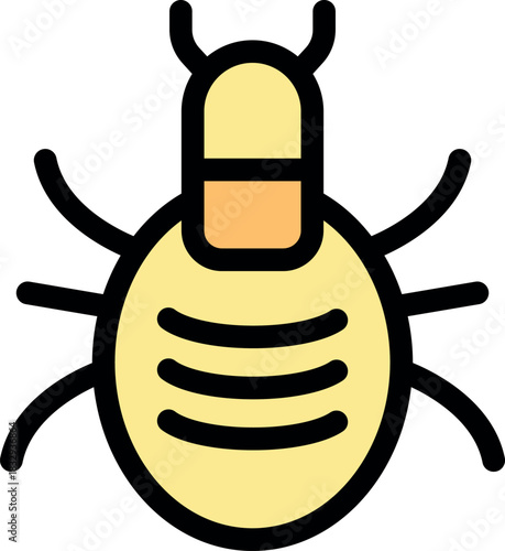 Dust mite causing allergy symptoms, asthma, itchy skin, and respiratory problems