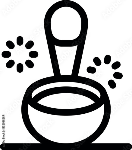 Relaxing hot drink with steam coming out, warming beverage for cold days