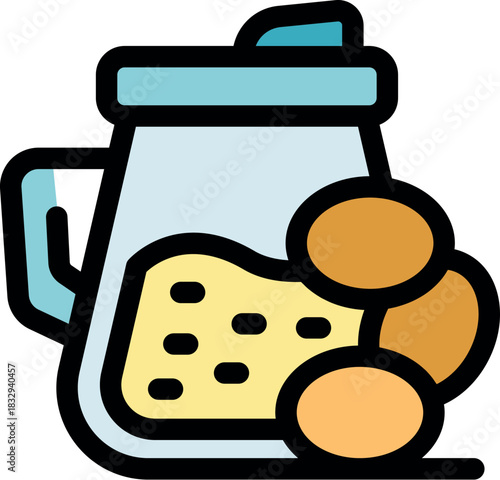 Protein powder inside shaker bottle, ready for mixing, promoting fitness and nutrition