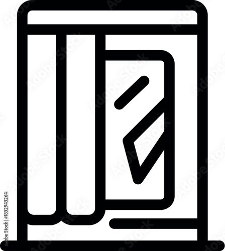 Voting booth ensuring privacy for citizens exercising their right to vote in elections