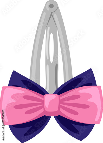 Hair clip a stylish female accessory with bows