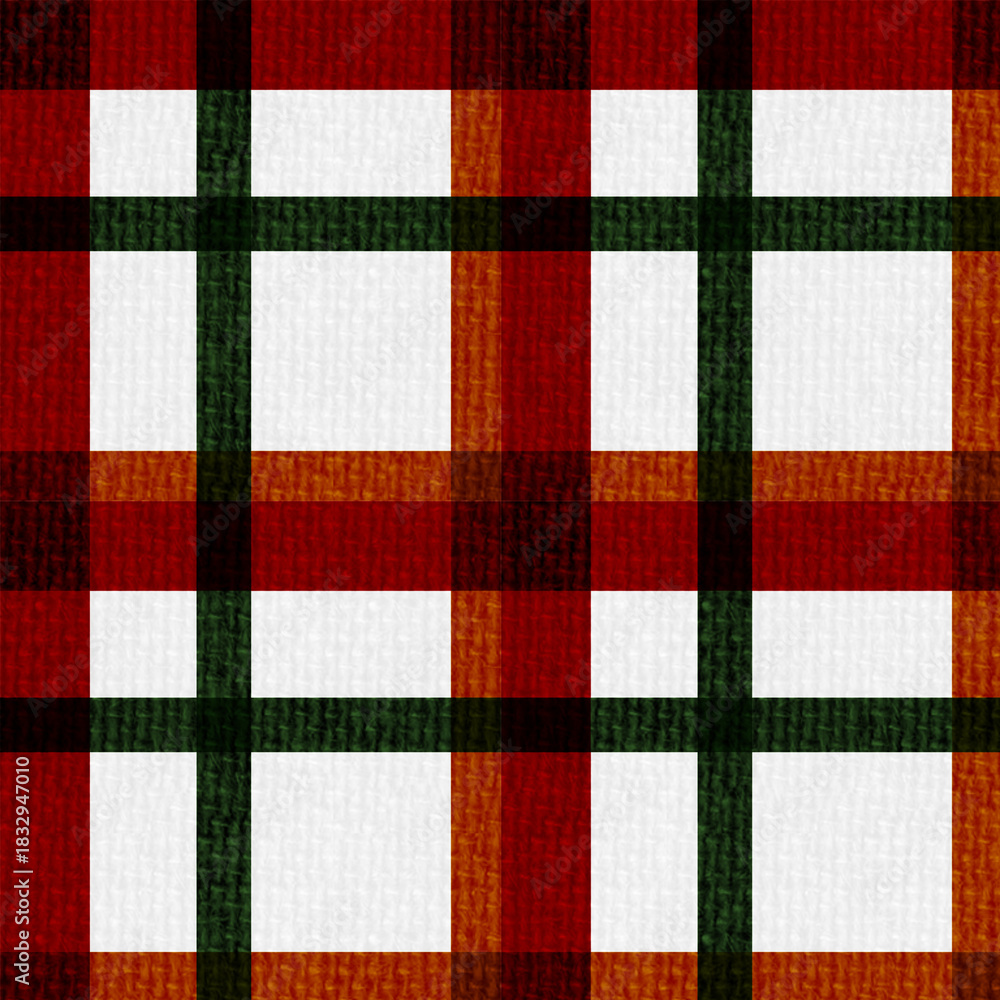 Fototapeta premium red and white seamless pattern, checkered pattern 