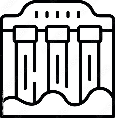 Hydroelectric power plant generating clean energy using water, promoting sustainability