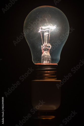 Antigua bombilla incandescente