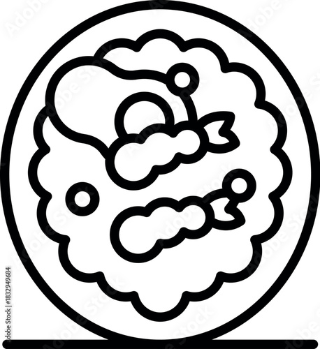 Mitochondria generating energy inside eukaryotic cell, showing cell biology processes