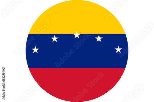 flag of Venezuela icon vector illustration 