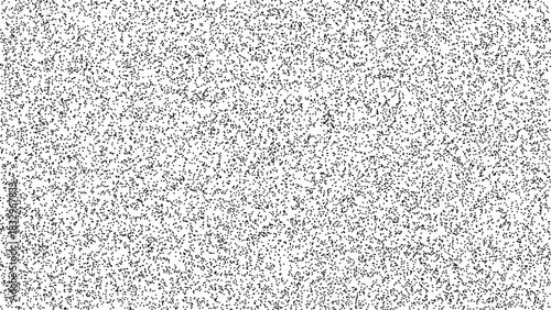 Grainy Black and White Glitch Pixel Background, Abstract Digital Vector Texture, Modern Tech Design
