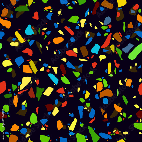 Terrazzo seamless texture. ...