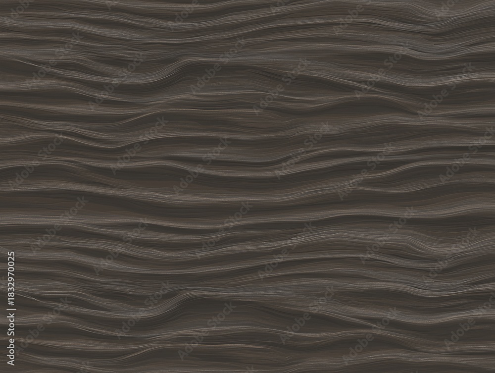 Obraz premium Soft flowing dark wood texture with natural wave patterns and subtle depth