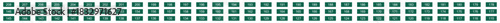 Set of green number tiles from 208 to 115, showing bold three-digit labels suitable for categorization
