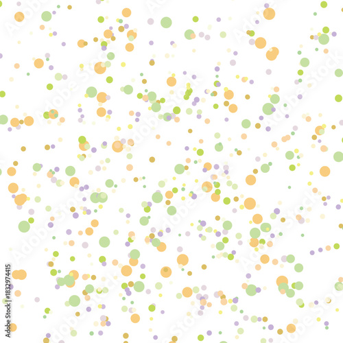 Light multicolor background, colorful vector texture with circles. Splash effect banner. Glitter silver dot abstract illustration with blurred drops of rain. Pattern for web page, banner,poster, card.