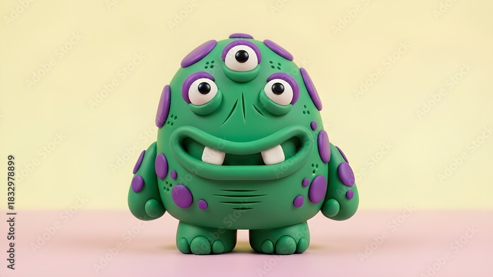 Fototapeta premium Friendly Monster