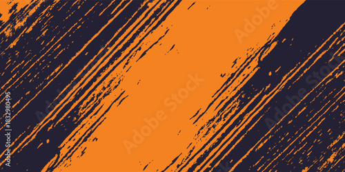 diagonal dirty orange and black grunge texture background. diagonal grunge background