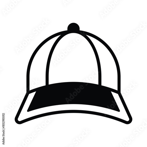 Baseball Cap Vector icon which can easily modify or edit