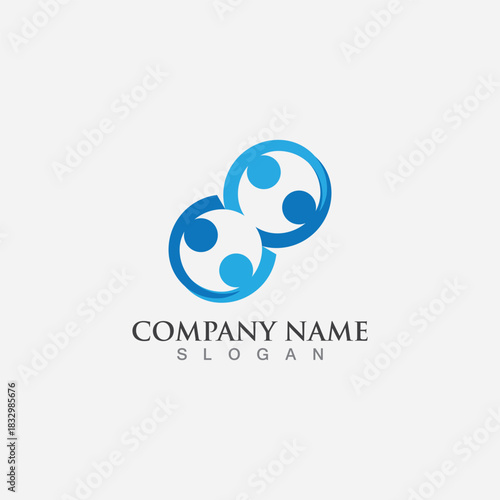 Community, network and social icon