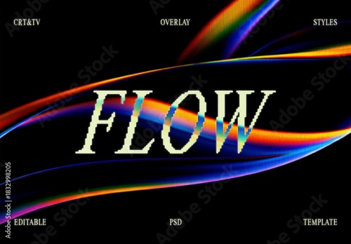 Flow Abstract Backgrounds