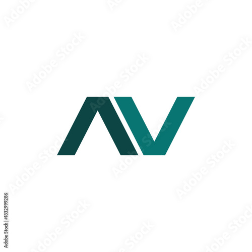 A minimalist logo featuring the letters 