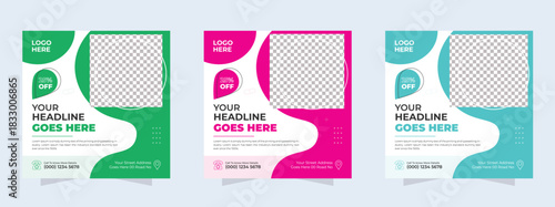 Modern Medical Social Media Post Template