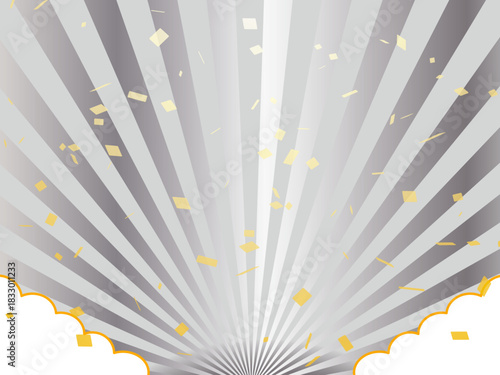 紙吹雪, ベクター, アロー, デザイン, シンボル, 模様, アイコン, サイン