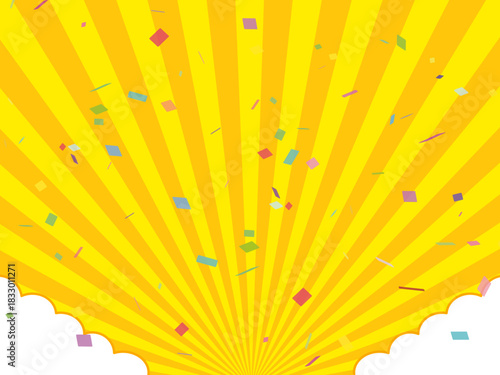 紙吹雪, ベクター, アロー, デザイン, シンボル, 模様, アイコン, サイン