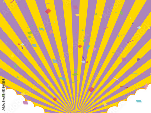 紙吹雪, ベクター, アロー, デザイン, シンボル, 模様, アイコン, サイン