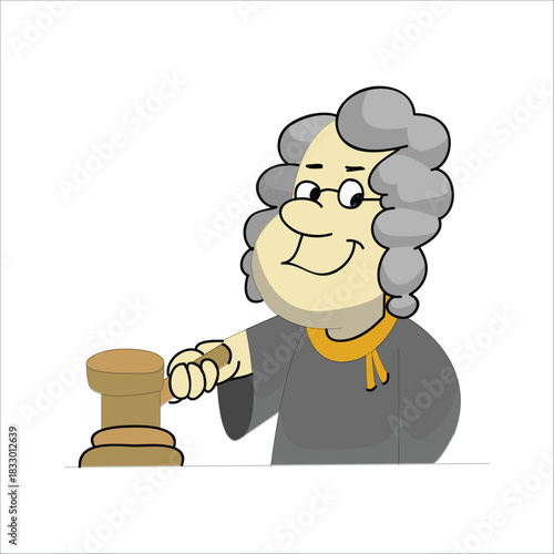 Judge striking the gavel on a sound block to finalize a legal decision