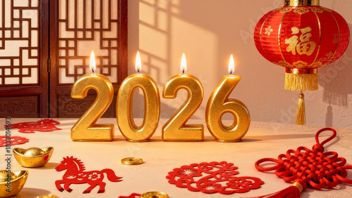 New Year Spring Festival decorations for 2026

