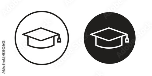 Education icon silhouette abstract design. vector clipart designs
