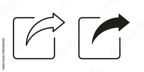 Export icon silhouette abstract design. vector clipart designs