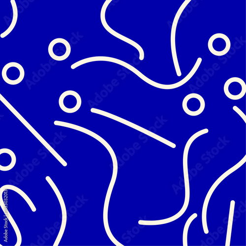 hand drawn white doodle line minimal background design