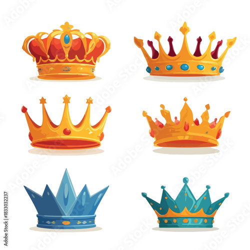 royal crown vector