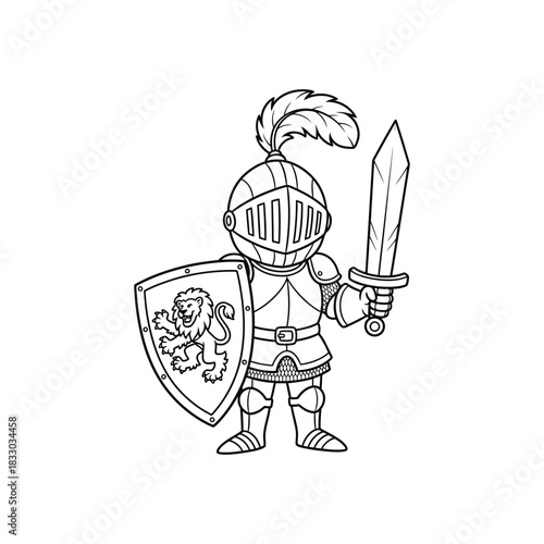 Knight of the Lion Shield