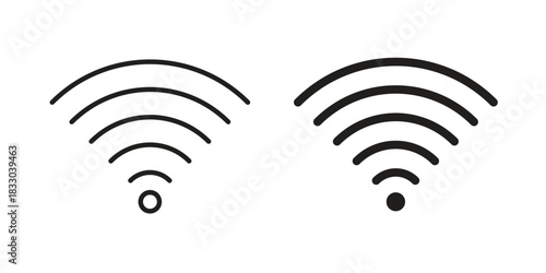 Signals icon silhouette abstract design. vector clipart designs