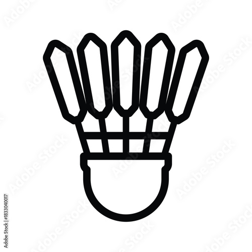 Badminton shutter icon
