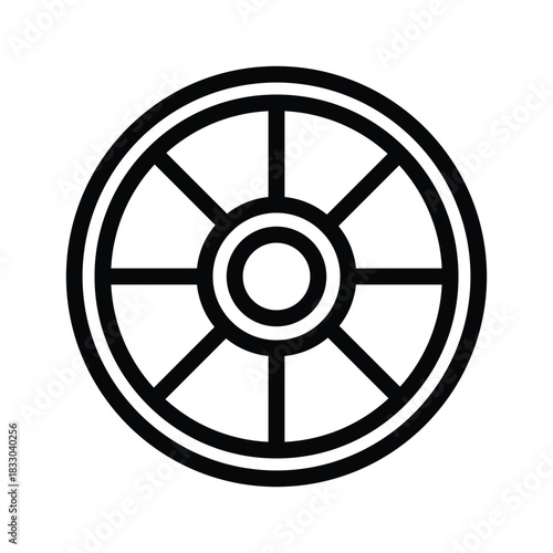 Dart board icon
