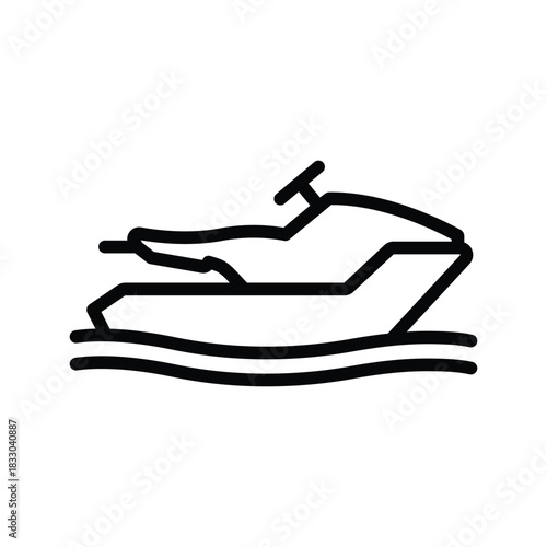 Jet ski icon