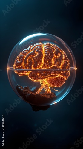 Wallpaper Mural artificial brain Torontodigital.ca